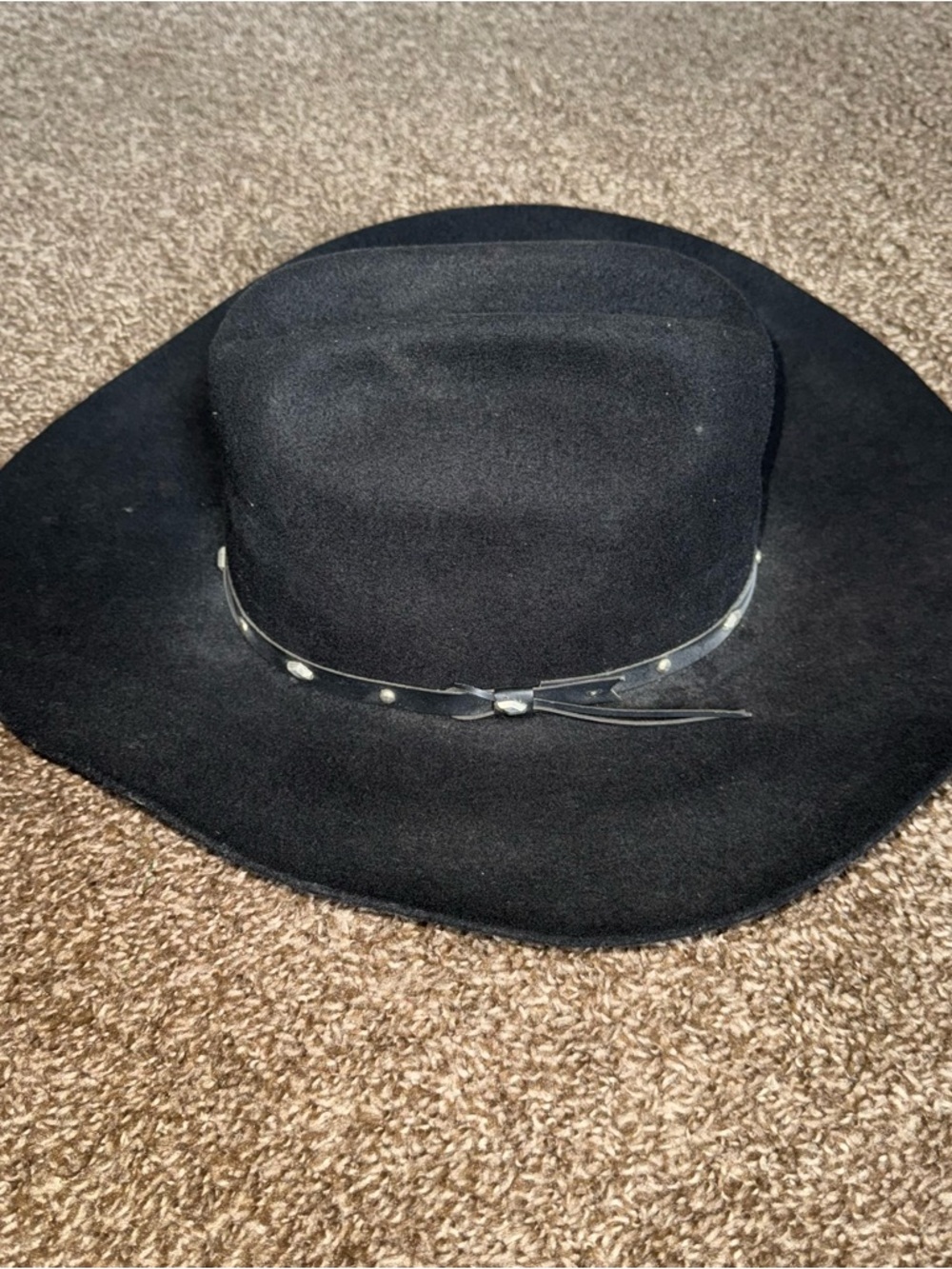 Black Stallion by Stetson Cowboy Hat Sz XX - Picture 12 of 16